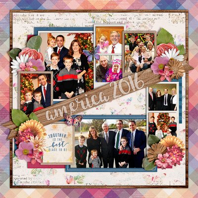 America 2016 Album Title Page