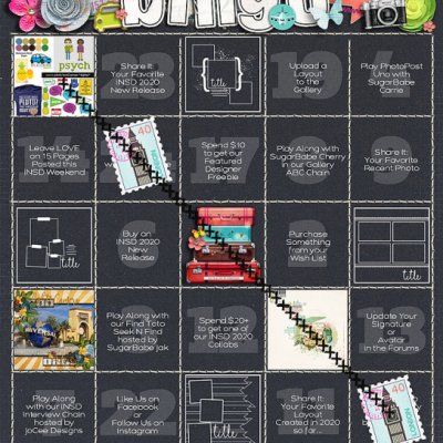 iNSD Bingo - One Line