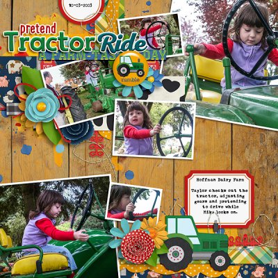 Tractor Ride - Well, Pretend Tractor Ride!