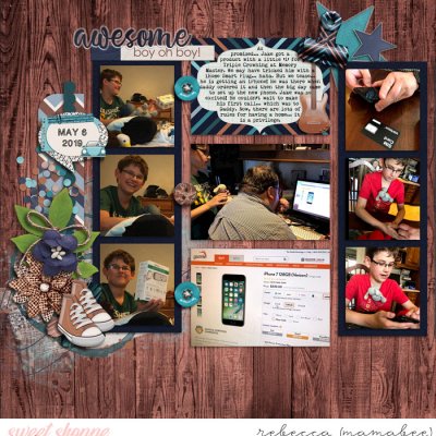 1st iphone, left page