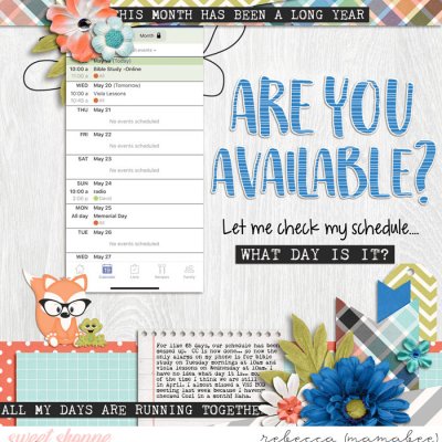 Are you Available