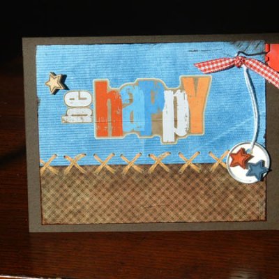 Be Happy card