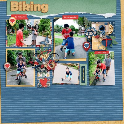 Biking
