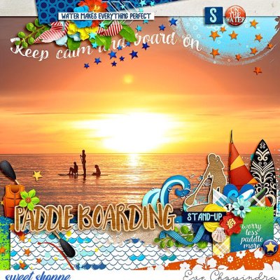 paddle boarding