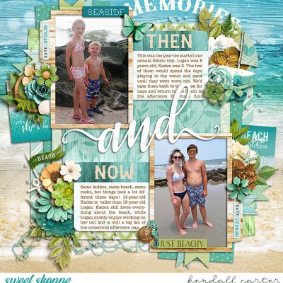 Beach Memories: Then and Now