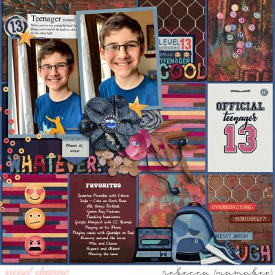 officially a teenager