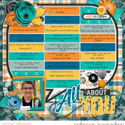 All about you at 13.5