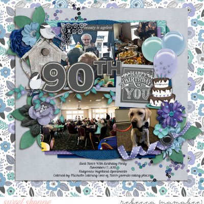 Aunt Gen's 90 birthday party