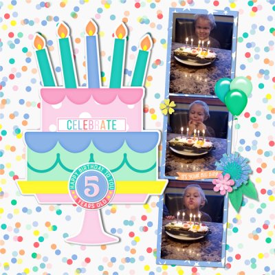 Celebrate 5 Years Old