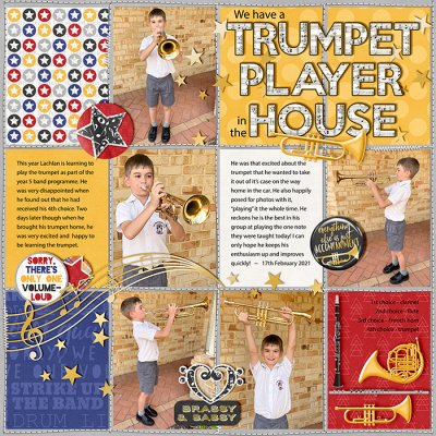 We Have a Trumpet Player in the House