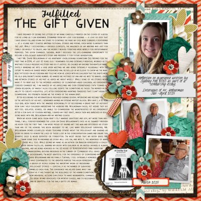 Fulfilled - The Gift Given