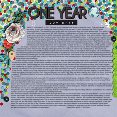 One Year Later Covid