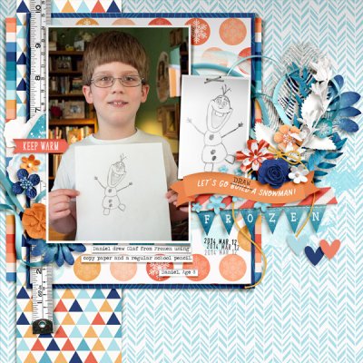Let's Go Draw A Snowman!