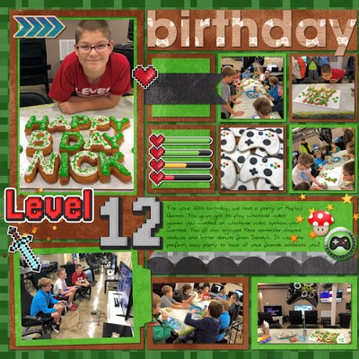 12th Birthday Party Page 1