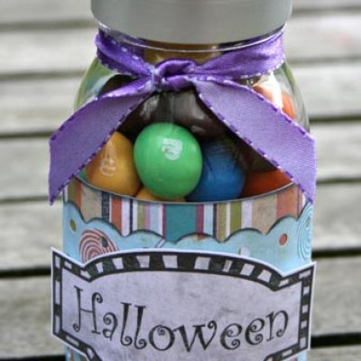 Halloween Treat Jar (hybrid)
