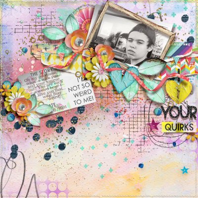 I {heart} your quirks - Scraplift Challenge