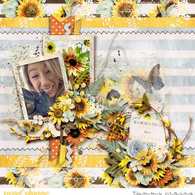 be a sunflower