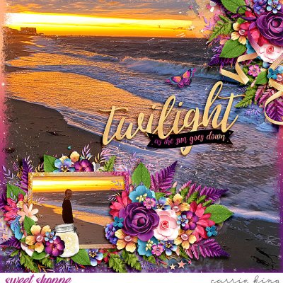 Twilight at the Beach