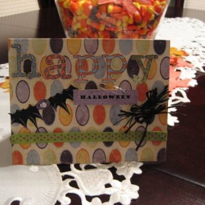 Halloween Hybrid Card