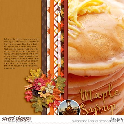 mmmmm.....maple Syrup