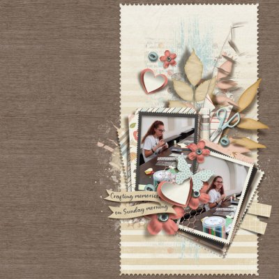 Crafting Memories On Sunday Morning