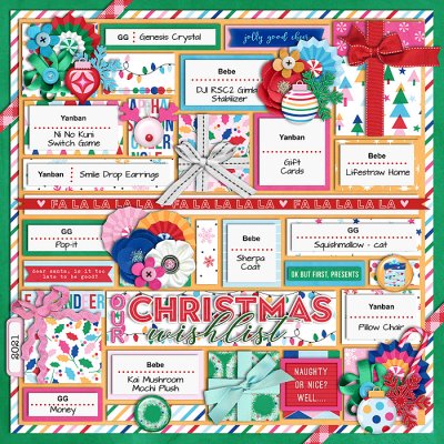2021 Christmas Wishlist