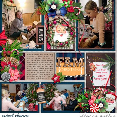 Fam Christmas 2020 left