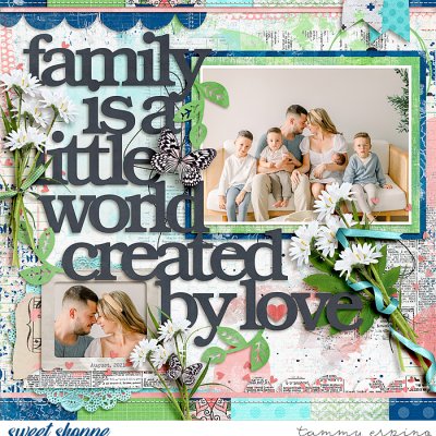 created by love