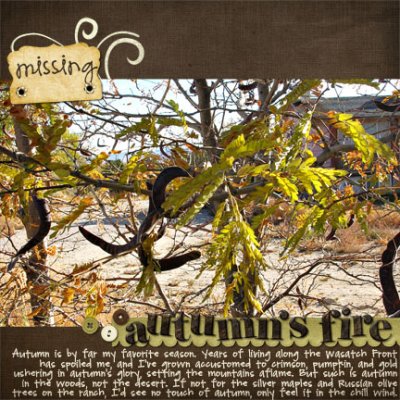 missing autumn's fire