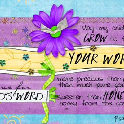 Mom's Prayer Book_God's Word (P2D #32)