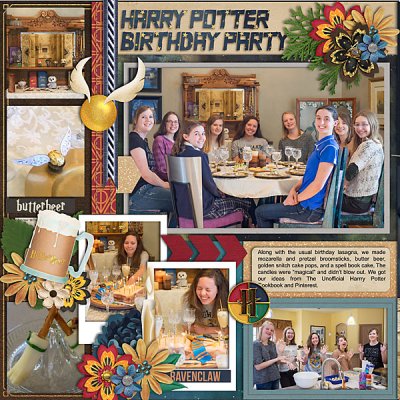 Harry Potter Birthday Party - page 1