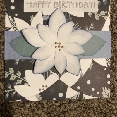 Paper bday card