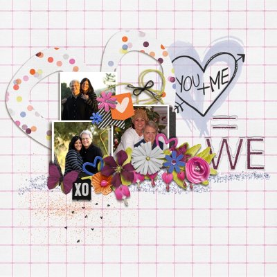 YOU+ME=WE