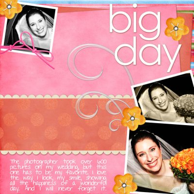 Big Day - Template Speed Scrap #2