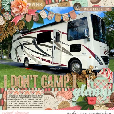 I don't camp - I glamp