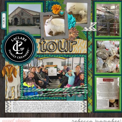 Goat Farm tour, left