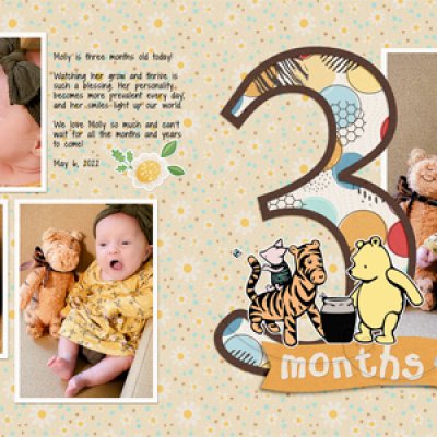 Molly is 3 Months Old!