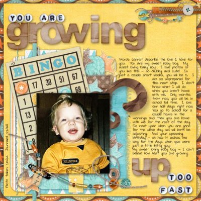 growing up