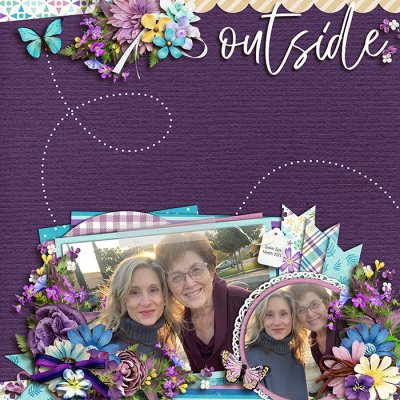Outside