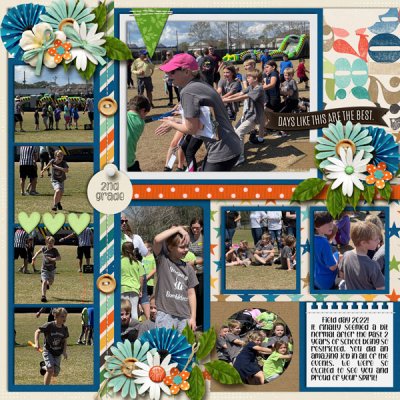 2nd grade field day left page
