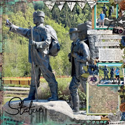 Skagway Statue Fun
