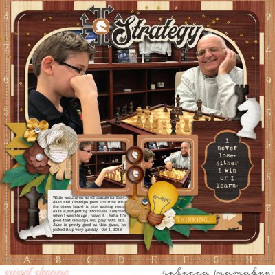 Chess with grandpa