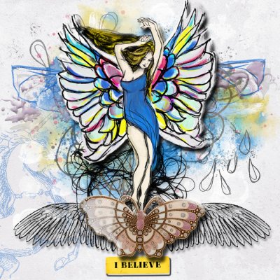 Little Butterfly Wings Make Believe