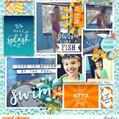 Swim Like A Fish - Fav. Summer Activities - July -16th