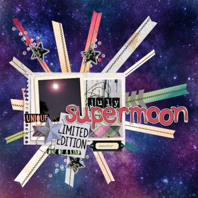 July Supermoon