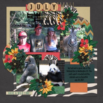 July at the Zoo