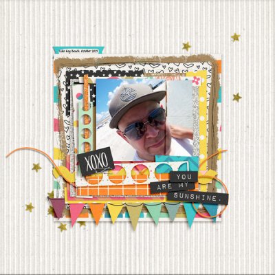 July 2022 - Scrapathon - 30July - You Are My Sunshine