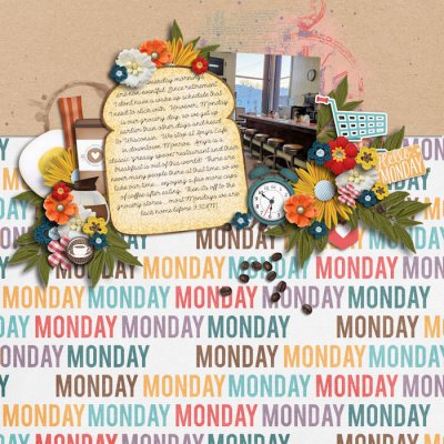 Summer Scrap A Thon August 15 - Mornings