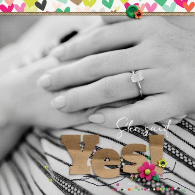 she said yes