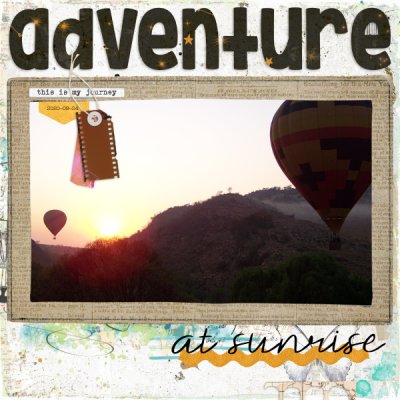 Adventure at sunrise
